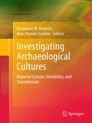 cover image of Investigating Archaeological Cultures
